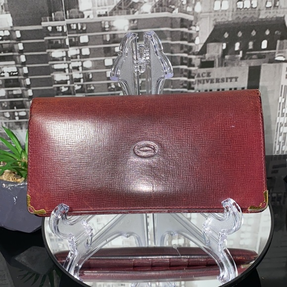 Authentic Cartier Leather Wallet - Picture 2 of 15
